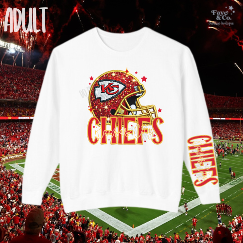 KC Sequin & Glitter Helmet