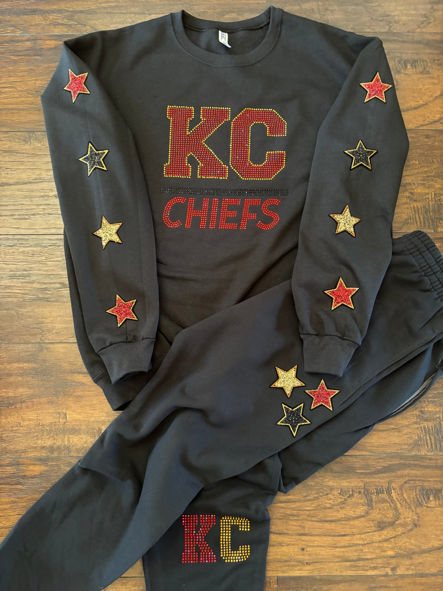 Rhinestone Chiefs Sweatshirt