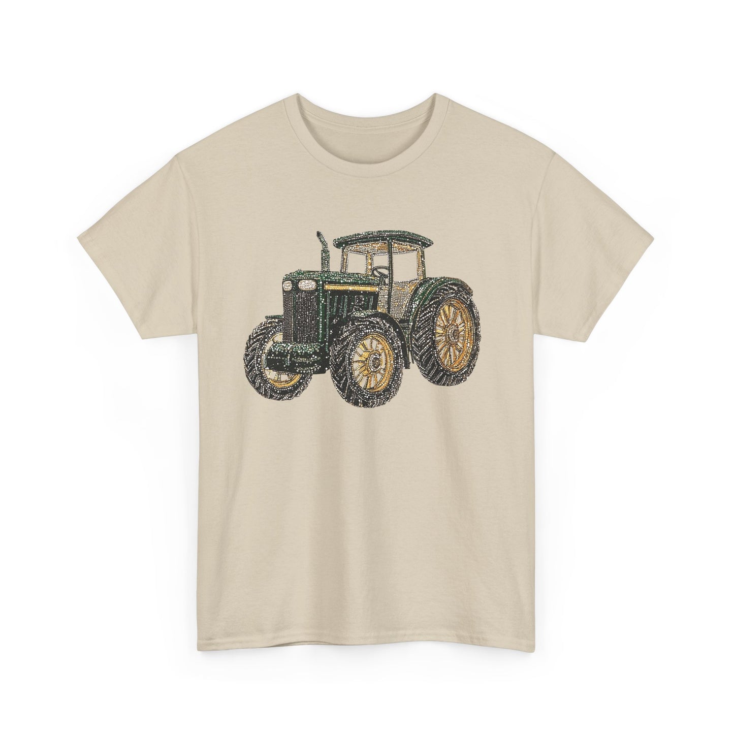 Vintage Tractor Unisex Heavy Cotton Tee - Perfect for Farmers & Country Lovers