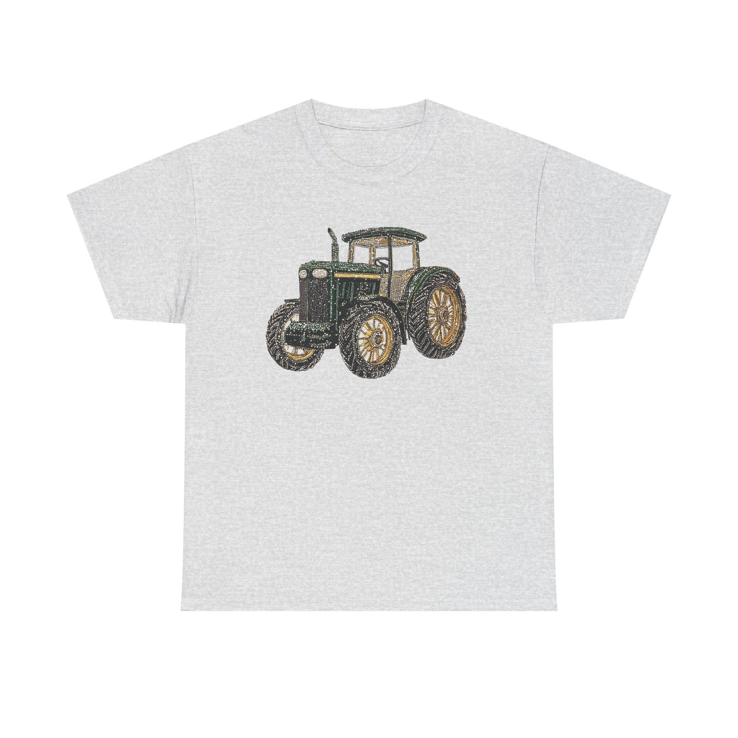 Vintage Tractor Unisex Heavy Cotton Tee - Perfect for Farmers & Country Lovers