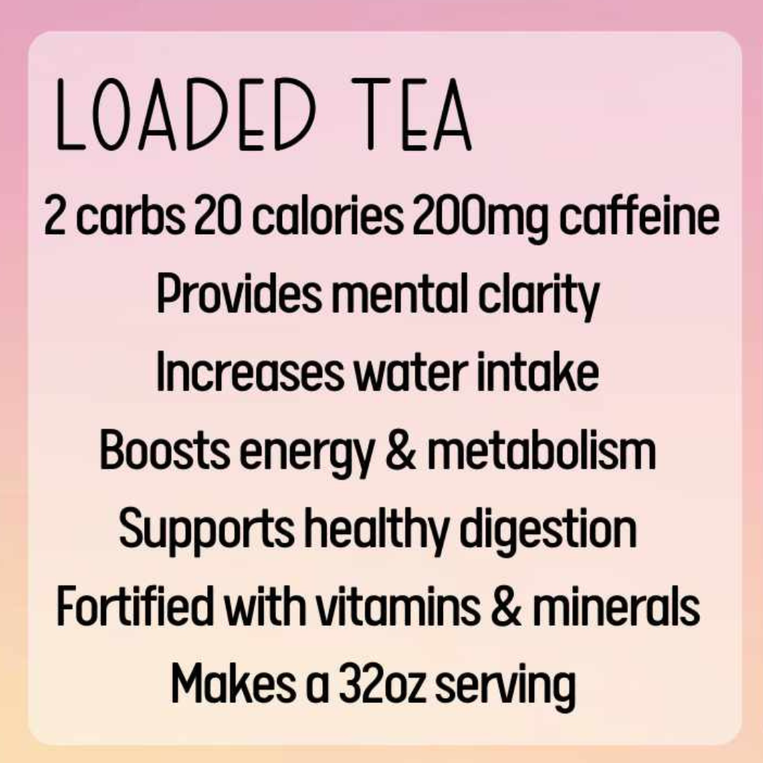 Loaded Teas - Caffeinated Mixes!