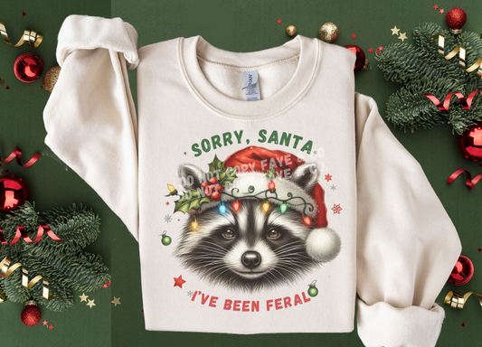 Feral & Festive Adult Sweatshirt