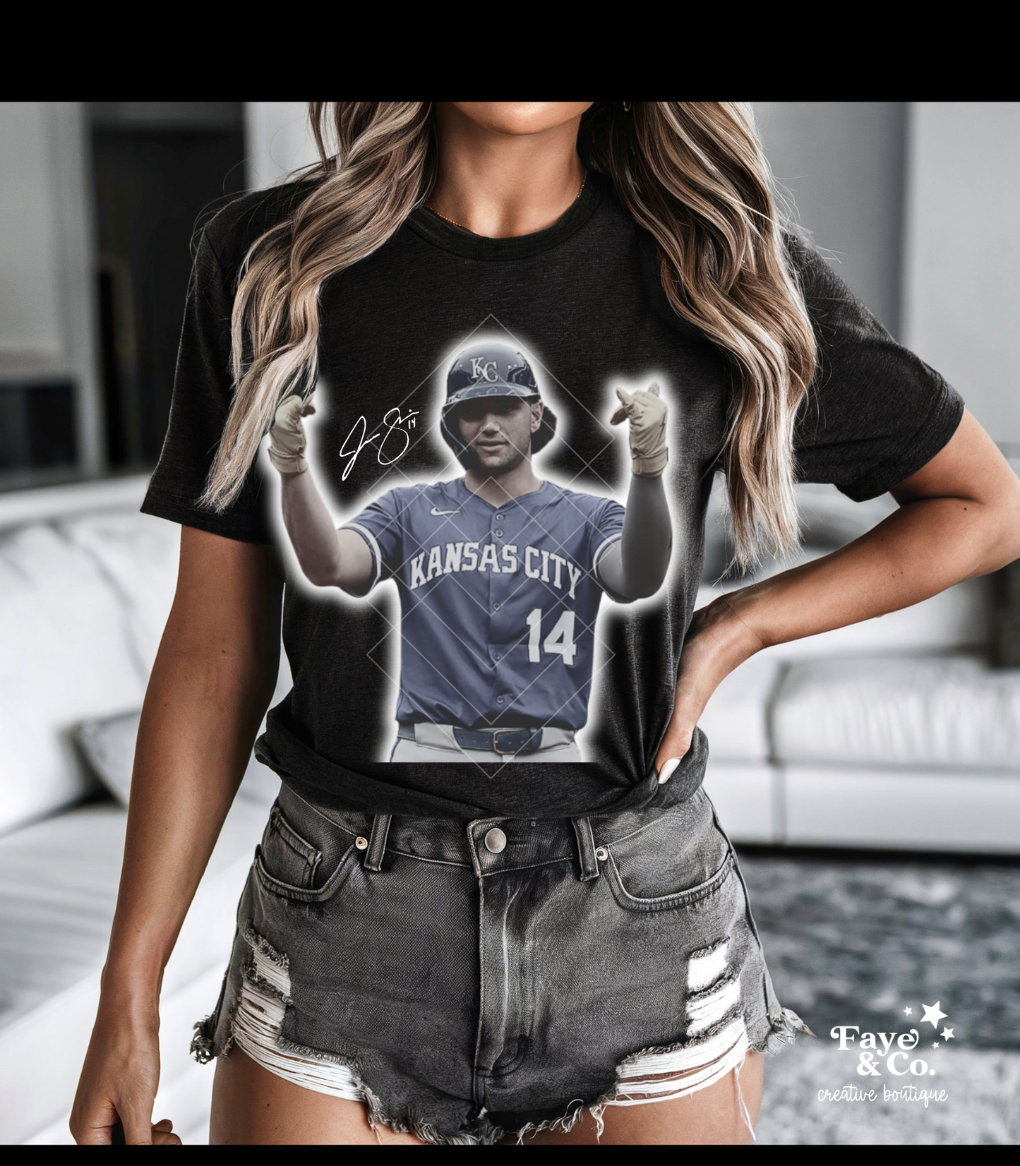 Cags #14 Kansas City Royals Shirt  | Jac Caglianone Baseball Fan Tee | Unisex Game Day T-Shirt