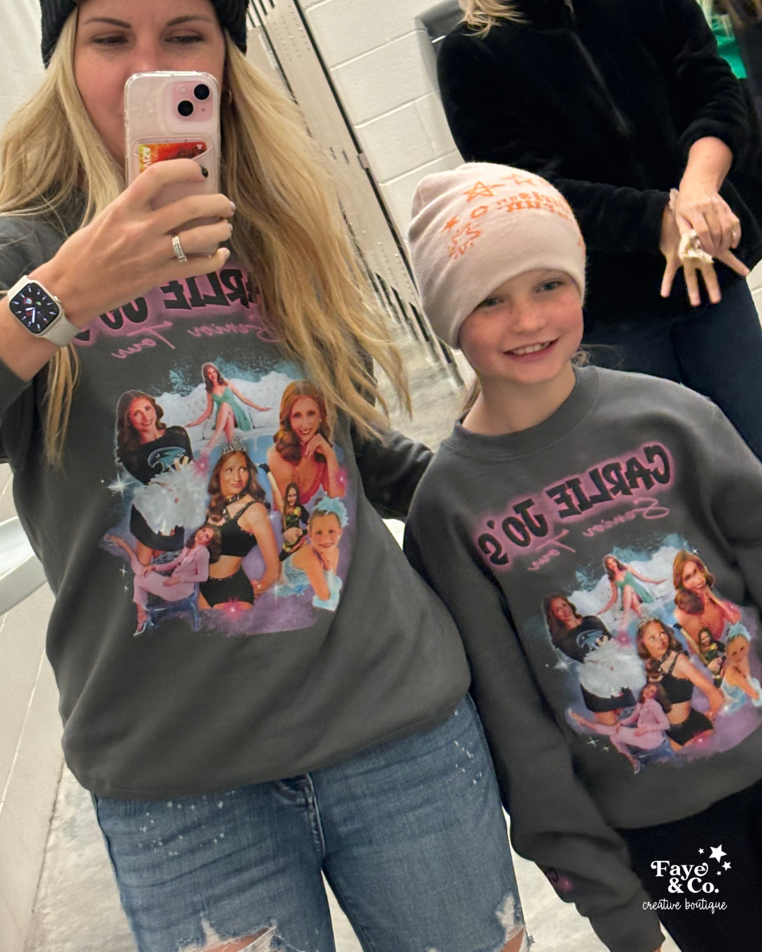 Concert Style Athlete Crewneck Sweatshirt