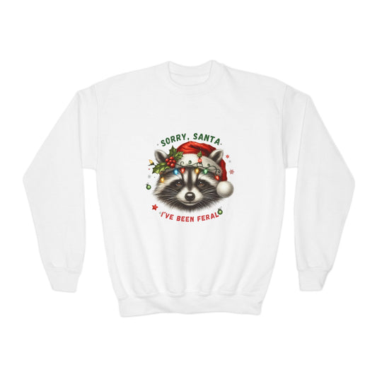 Festive & Feral Youth Crewneck
