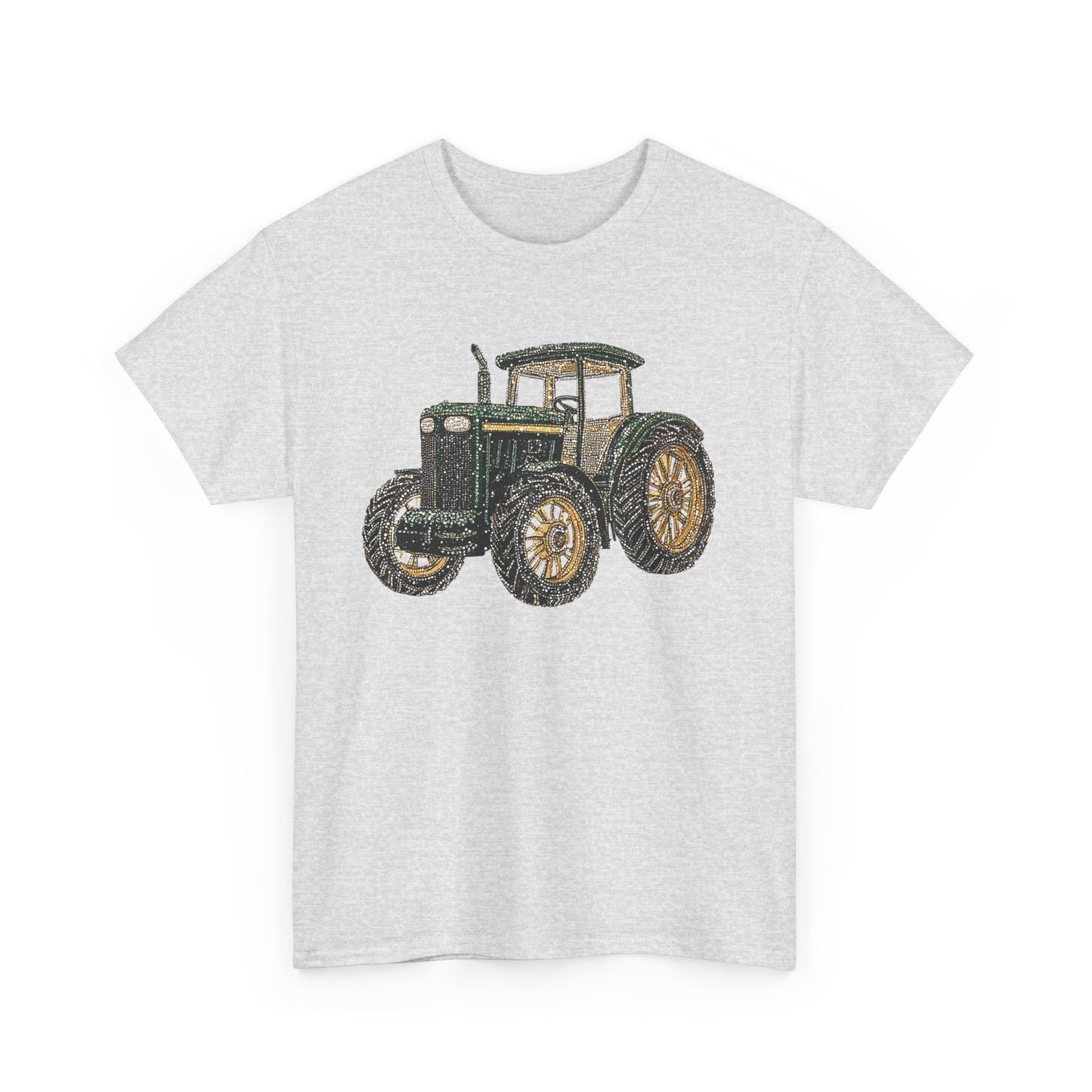 Vintage Tractor Unisex Heavy Cotton Tee - Perfect for Farmers & Country Lovers