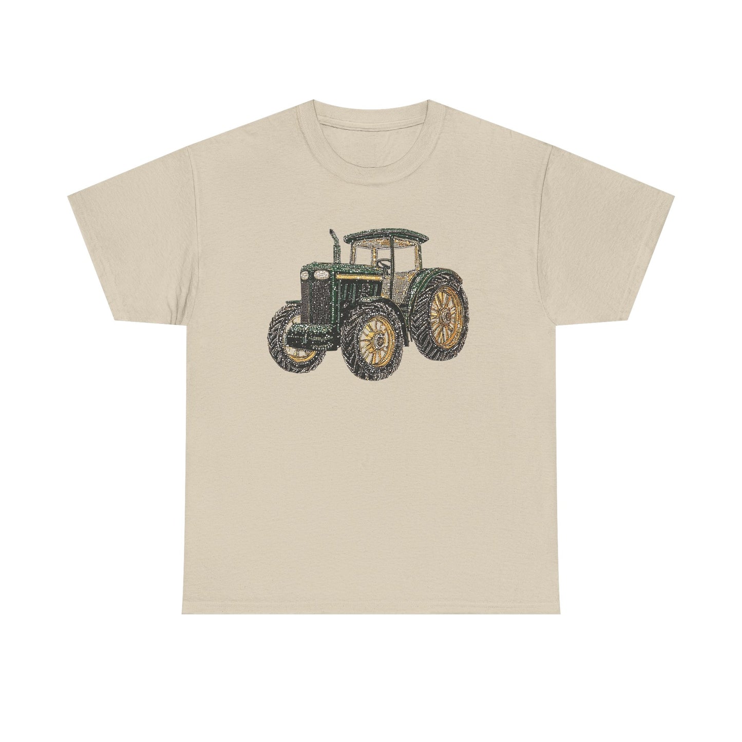Vintage Tractor Unisex Heavy Cotton Tee - Perfect for Farmers & Country Lovers
