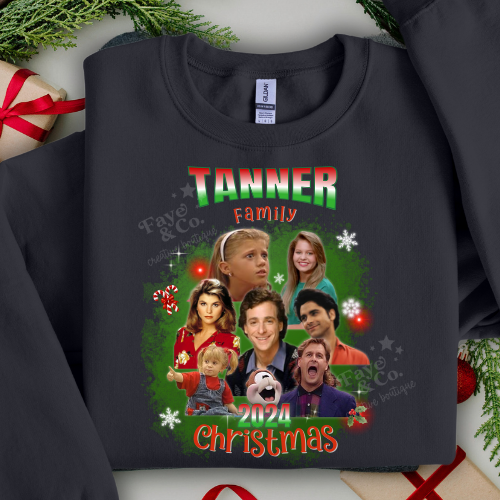 Custom Family Christmas Crewneck