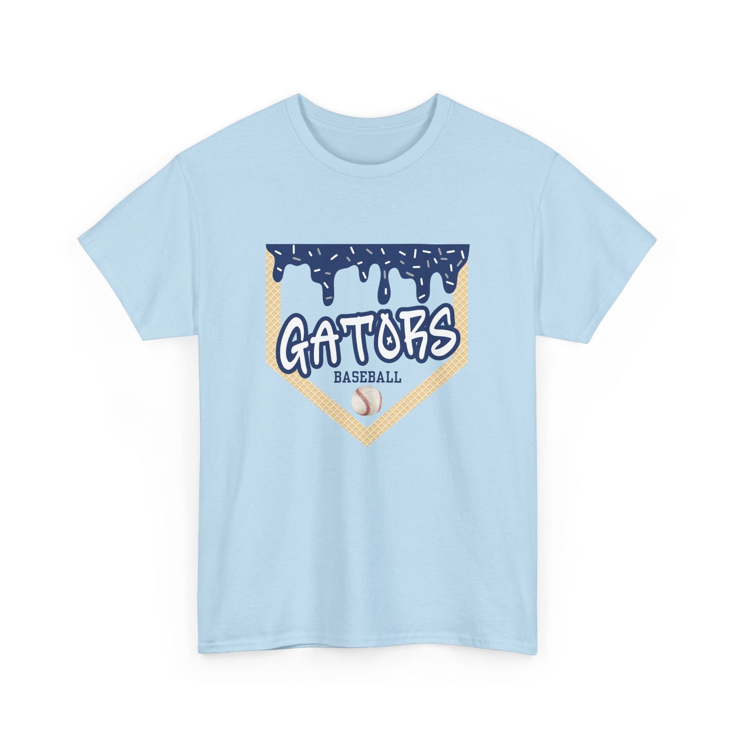 CUSTOM Baseball / Softball Ice Cream Drip T-shirt