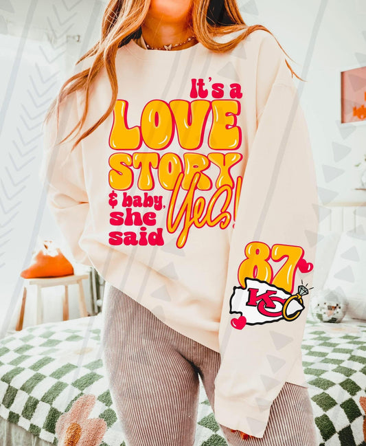 Love Story Crewneck