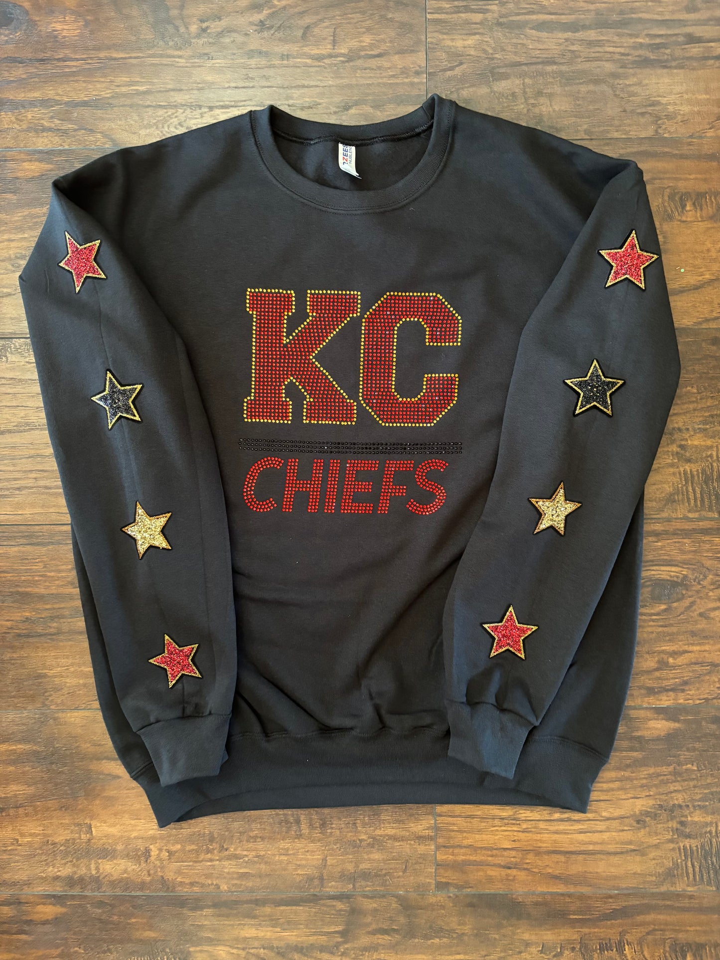 Rhinestone Chiefs Sweatshirt