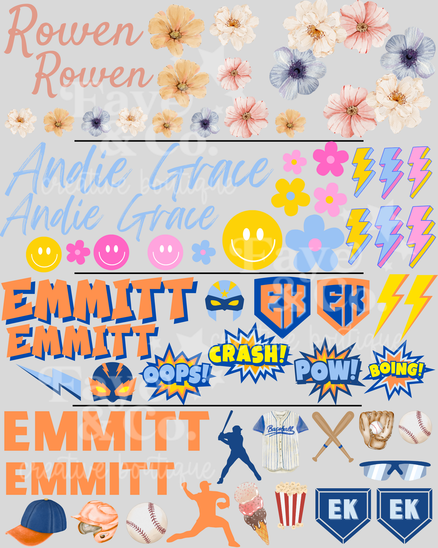 Snackle Box Stickers