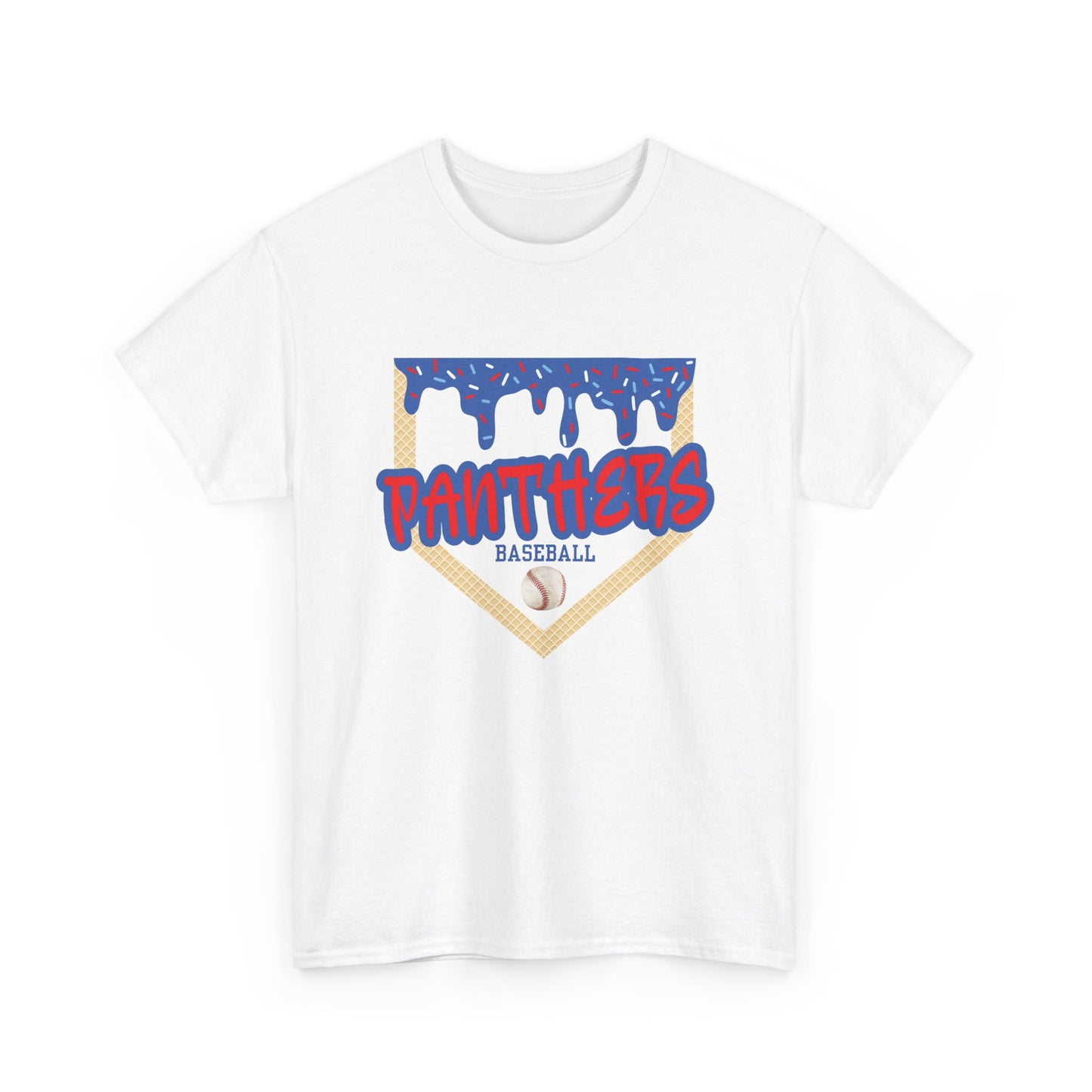 CUSTOM Baseball / Softball Ice Cream Drip T-shirt