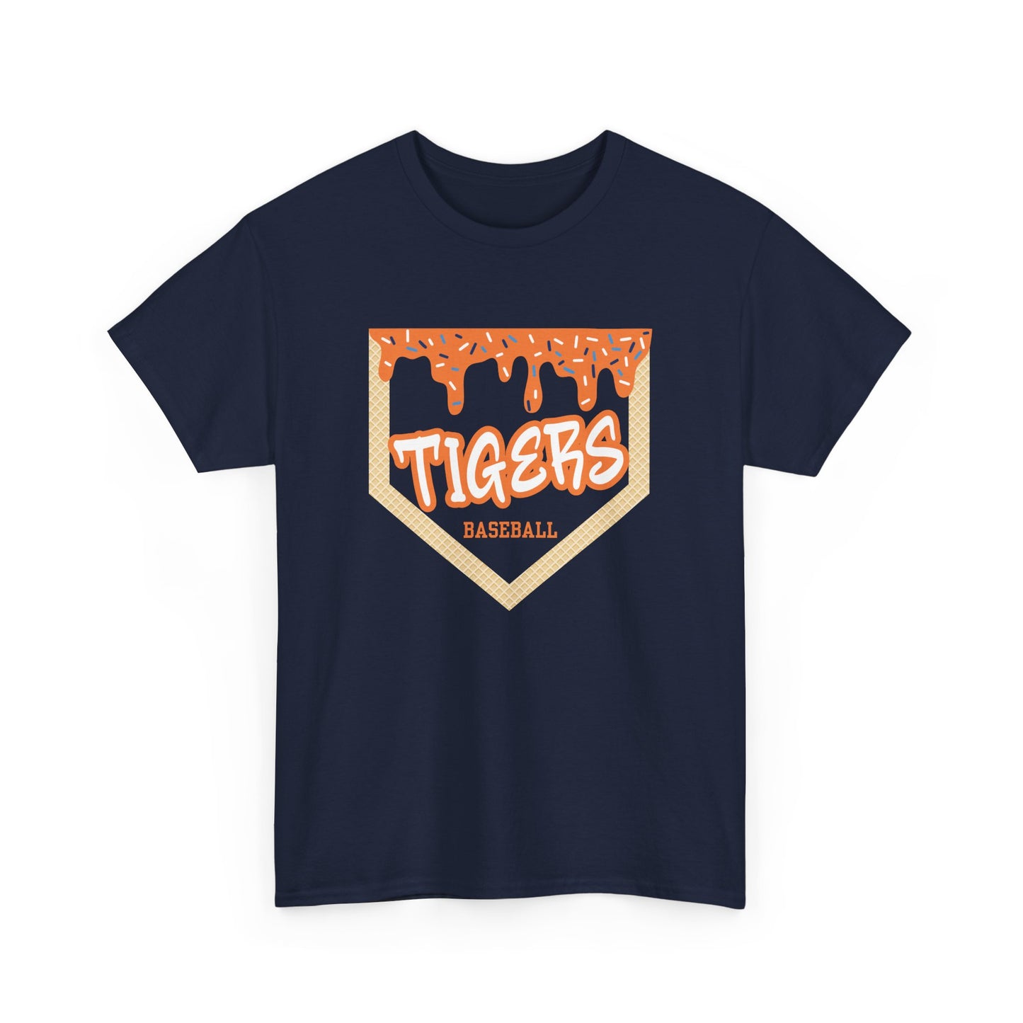 CUSTOM Baseball / Softball Ice Cream Drip T-shirt