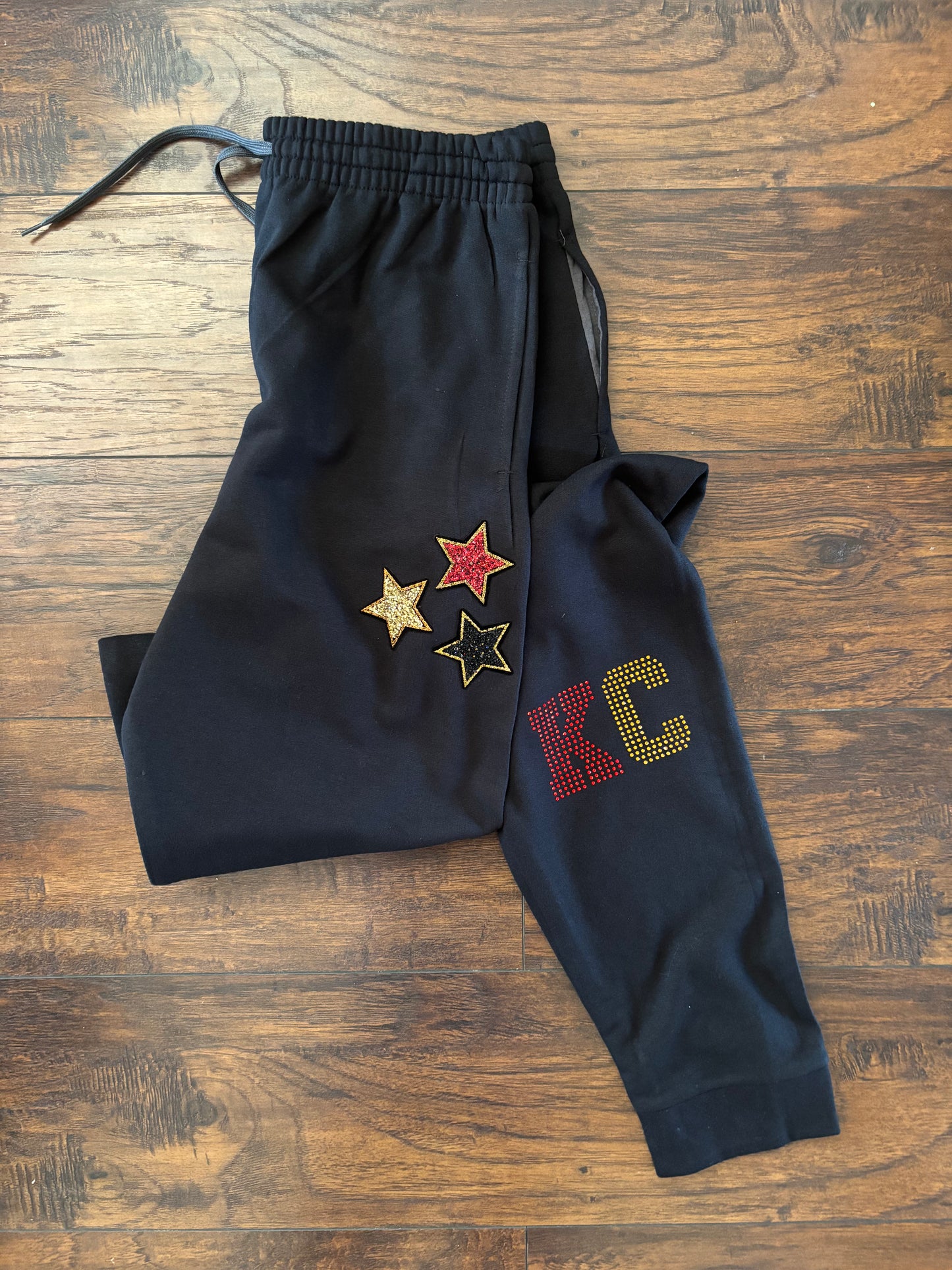 Rhinestone Chiefs Sweat Pants