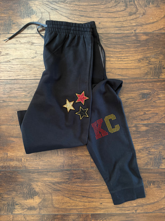 Rhinestone Chiefs Sweat Pants