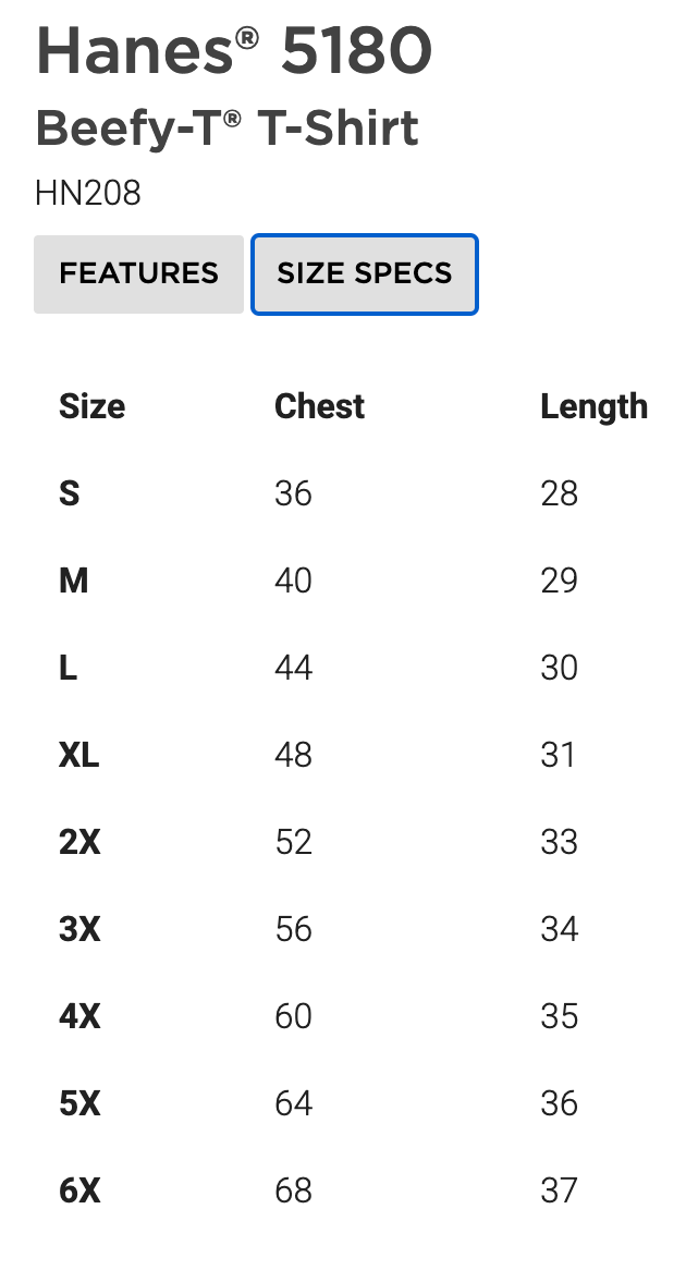 Larger Than Life Athlete Tee