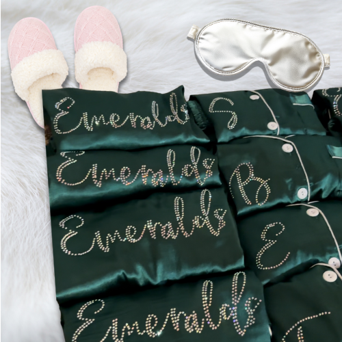 Custom Satin Pajamas