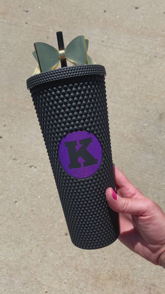 Purple & Gold Tumbler